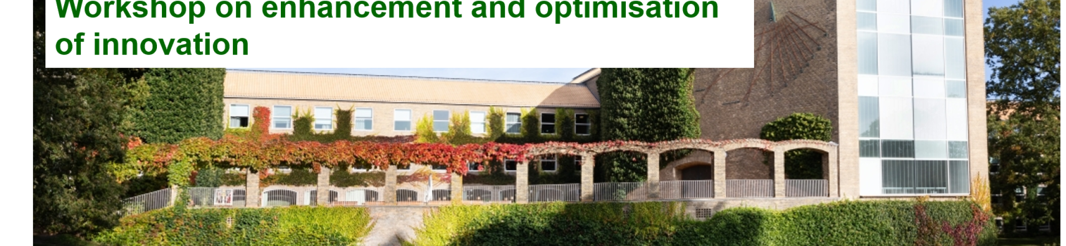Registration now open! SUSCROP seminar on research and innovation in sustainable crop
production & workshop on enhancement and optimization of innovation